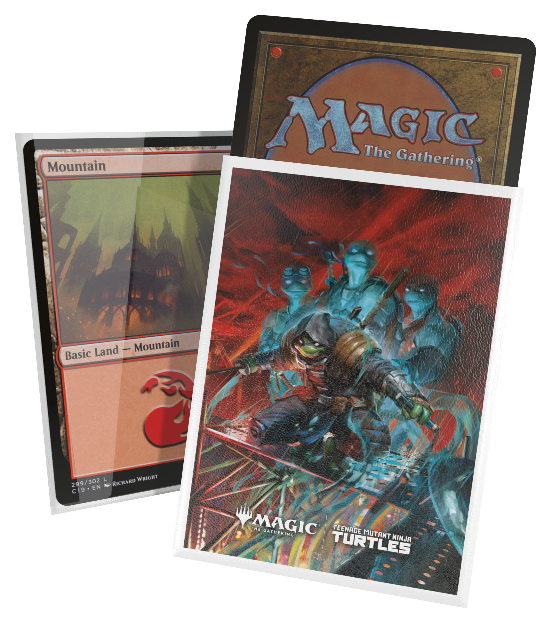 Image of ART SLEEVES MTG TEENAGE MUTANT NINJA TURTLES - ULTIMATE GUARD