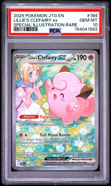 Image of Lillies's Clefairy ex - 184/159 - PSA 10 - Journey Together