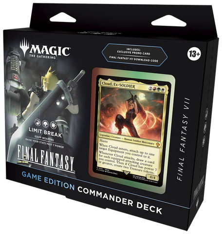 FINAL FANTASY - MTG - UNIVERSES BEYOND - Limit Break GAME EDITION commander deck