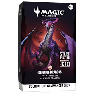 Image of MTG FOUNDATIONS COMMANDER DECK (PRE-ORDER)