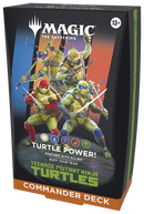 Teenage Mutant Ninja Turtles - MTG - UNIVERSES BEYOND -  Commander deck Turtle Power!  (PRE-ORDER)
