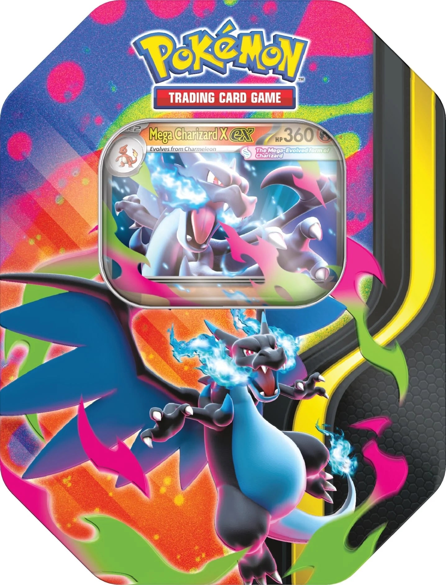 Image of Spring 2026 Tins - Mega Charizard X ex/Mega Charizard Y ex