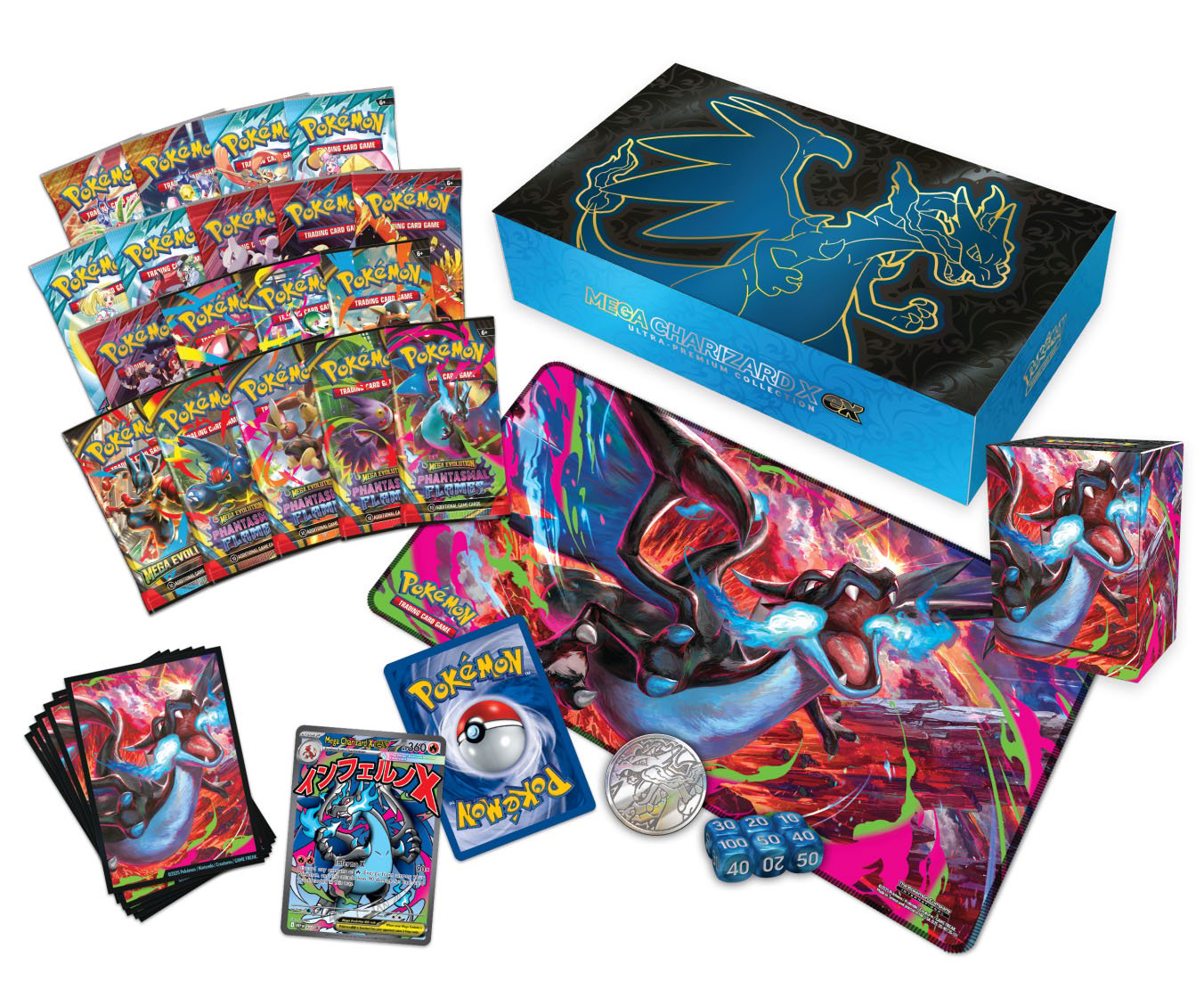 Image of Mega Charizard X ex Ultra-Premium Collection