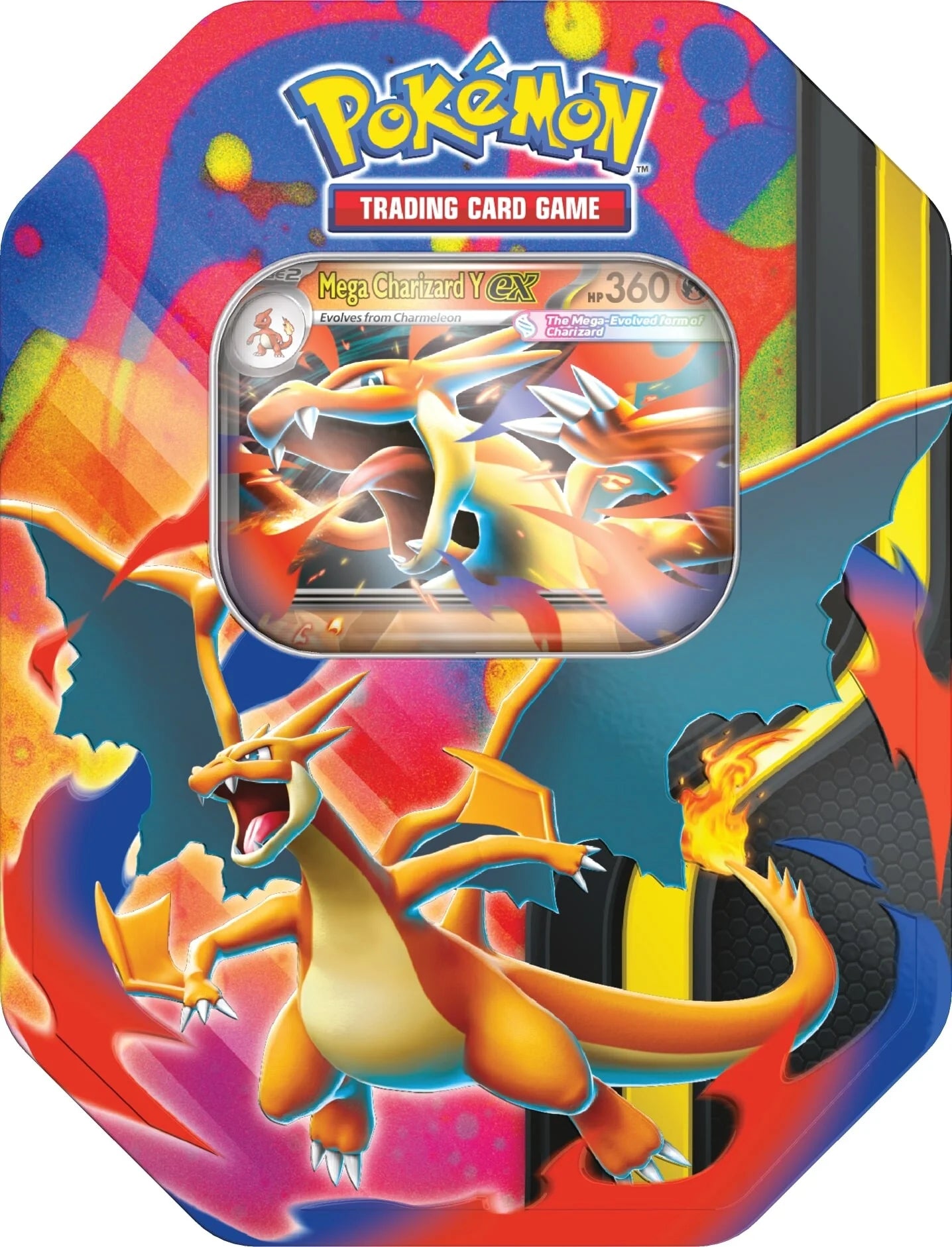 Image of Spring 2026 Tins - Mega Charizard X ex/Mega Charizard Y ex