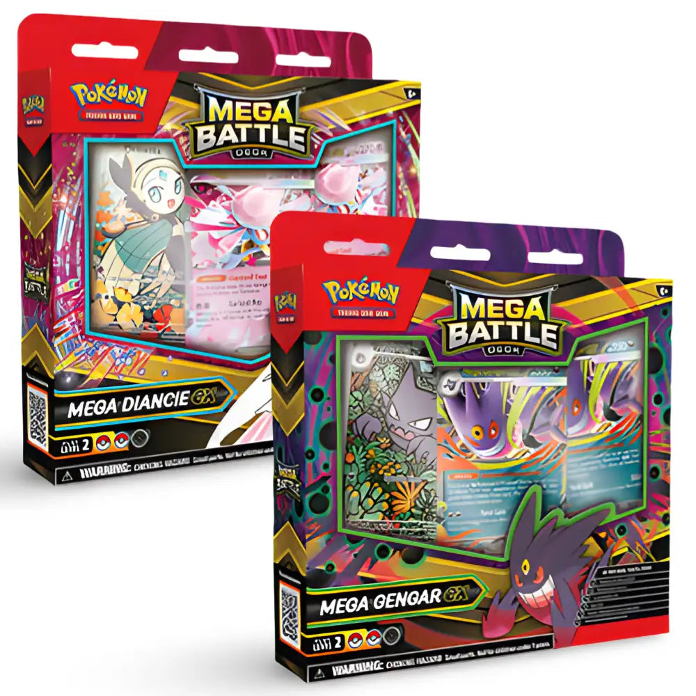 Image of Mega Battle Decks - Pokémon Mega Gengar & Mega Diancie