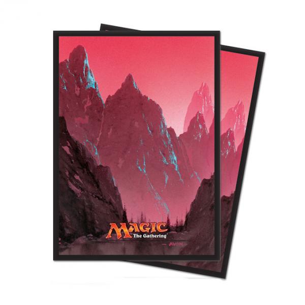 Image of Mountain - Mana 5 Chroma Fusion Ultra Pro Standard Sleeves (80ct)