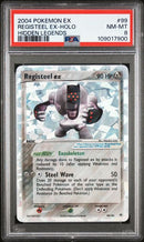 Registeel ex (EX: Hidden Legends) 99/101 PSA 8