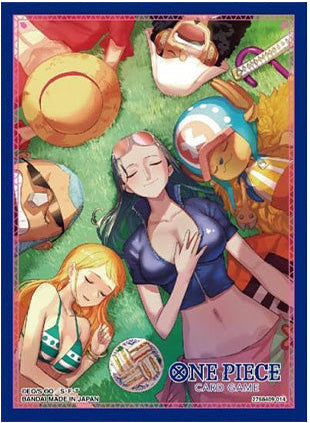 Image of NICO ROBIN & STRAW HAT CREW Sleeves (One Piece TCG)