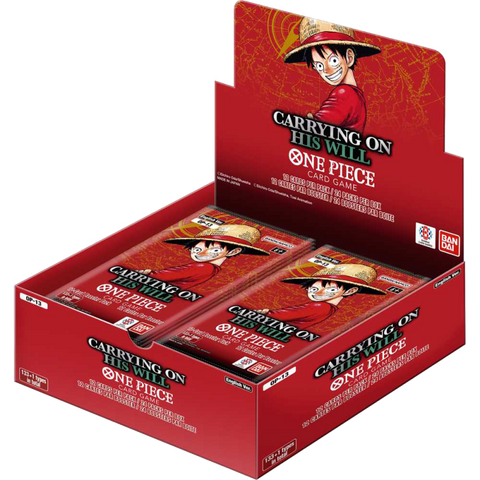 ONE PIECE SET 13 CARRYING ON HIS WILL Booster Box