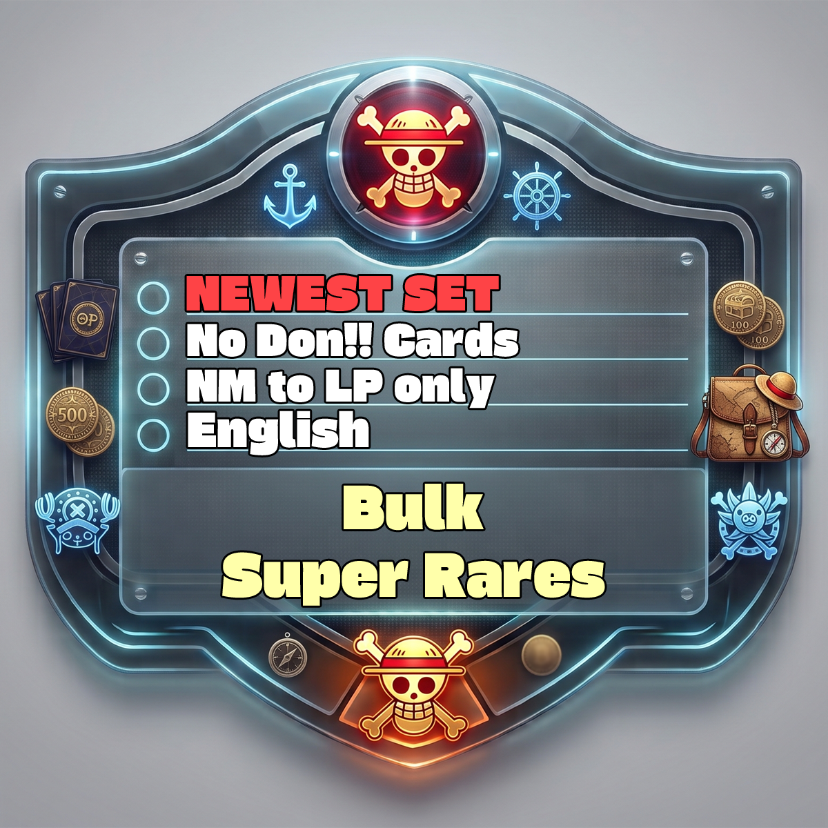 Image of OP - Bulk Super Rares - NM/LP - English (NEWEST SET)
