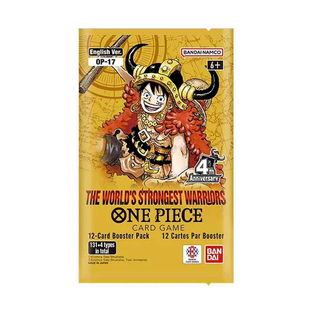 Image of The World's Strongest Warriors Booster Pack - English - One Piece - OP-17 (PREORDER)