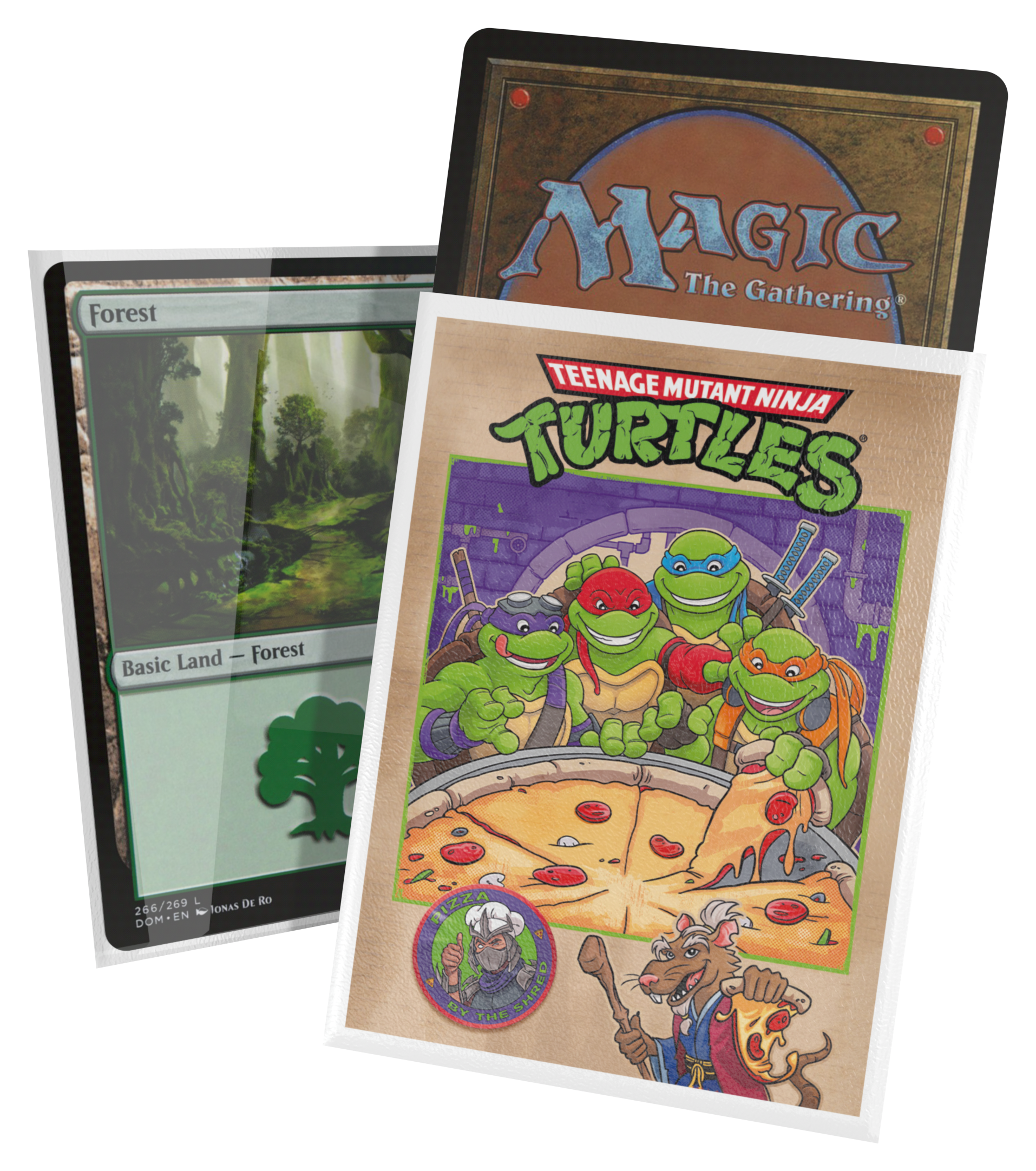 Image of ART SLEEVES MTG TEENAGE MUTANT NINJA TURTLES - ULTIMATE GUARD