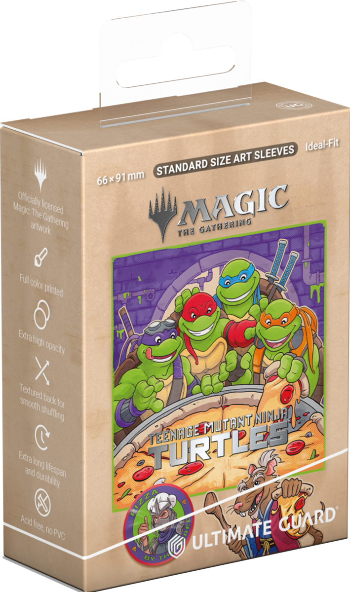 Image of ART SLEEVES MTG TEENAGE MUTANT NINJA TURTLES - ULTIMATE GUARD