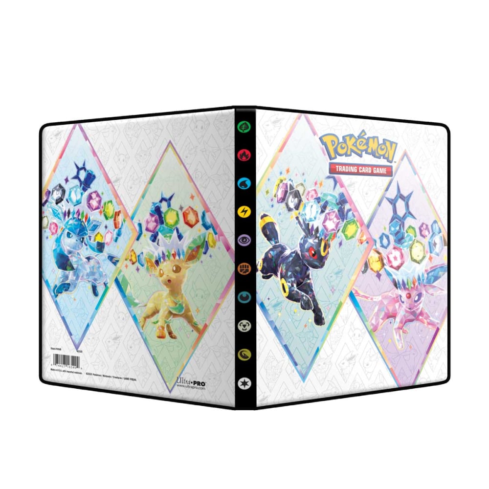 Image of 4-Pocket Binder - Ultra Pro - Prismatic Evolutions (Holds 80 and Oversized Cards)
