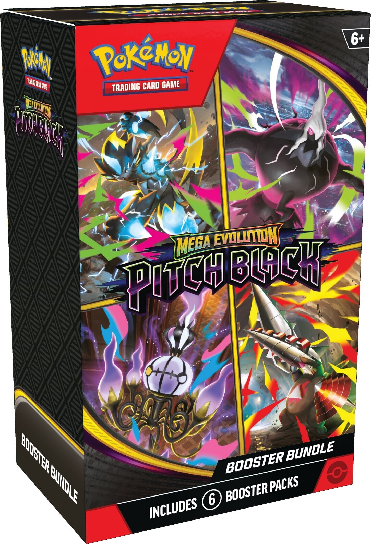 Image of Mega Evolution - (ME05) Pitch Black Booster Bundle (ENGLISH) (PREORDER) (WAVE 1)