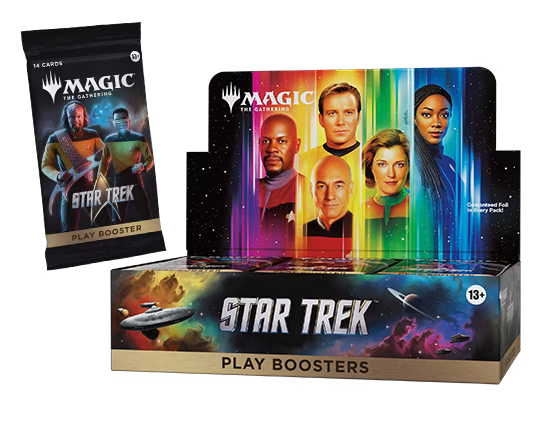 Image of MTG - UNIVERSES BEYOND - STAR TREK PLAY BOOSTER BOX (PRE-ORDER)