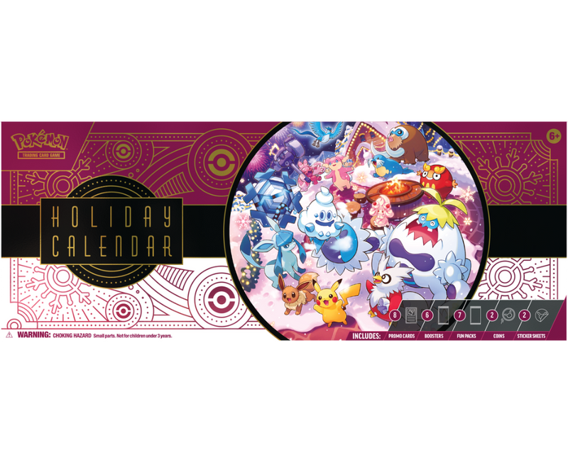 Pokemon Holiday Calendar 2025