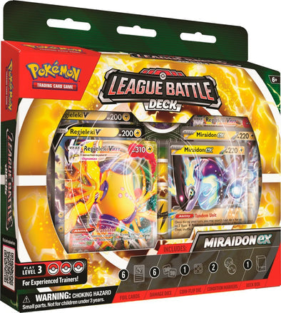 Image of MIRAIDON EX LEAGUE BATTLE DECK