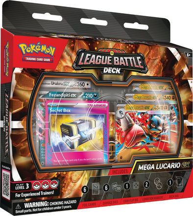 Image of League Battle Deck - Mega Lucario ex (PREORDER)