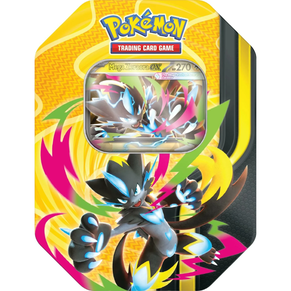 Image of MEGA FORCES TIN - POKEMON (PREORDER)