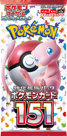 Pokemon 151 JAPANESE Booster Pack (SV2a)