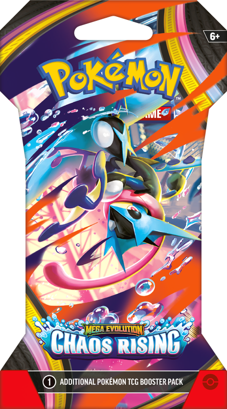 Image of Mega Evolution - Chaos Rising - (ME04) - Sleeved Booster Pack