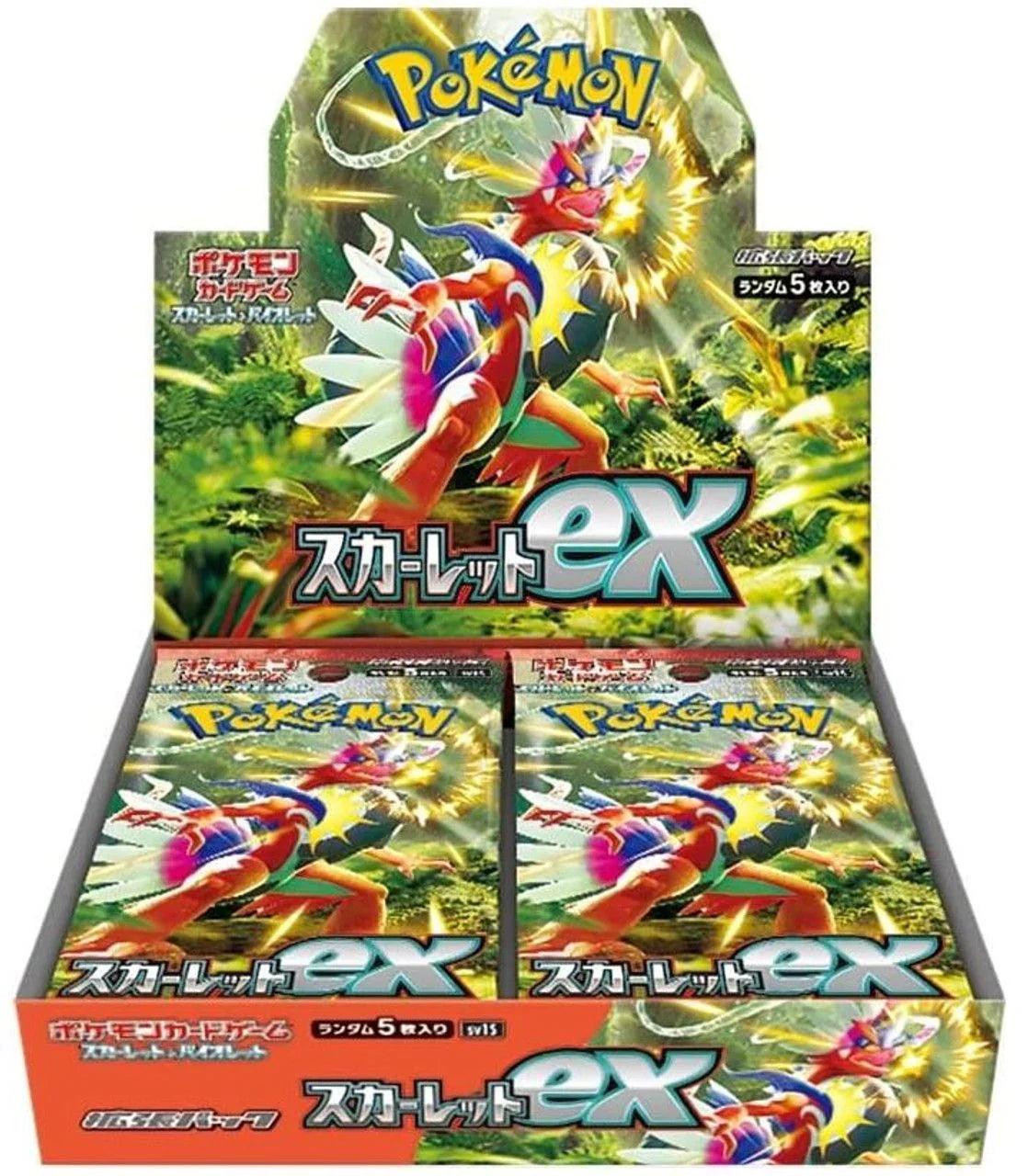 Image of Scarlet ex - Japanese Booster Box (sv15)