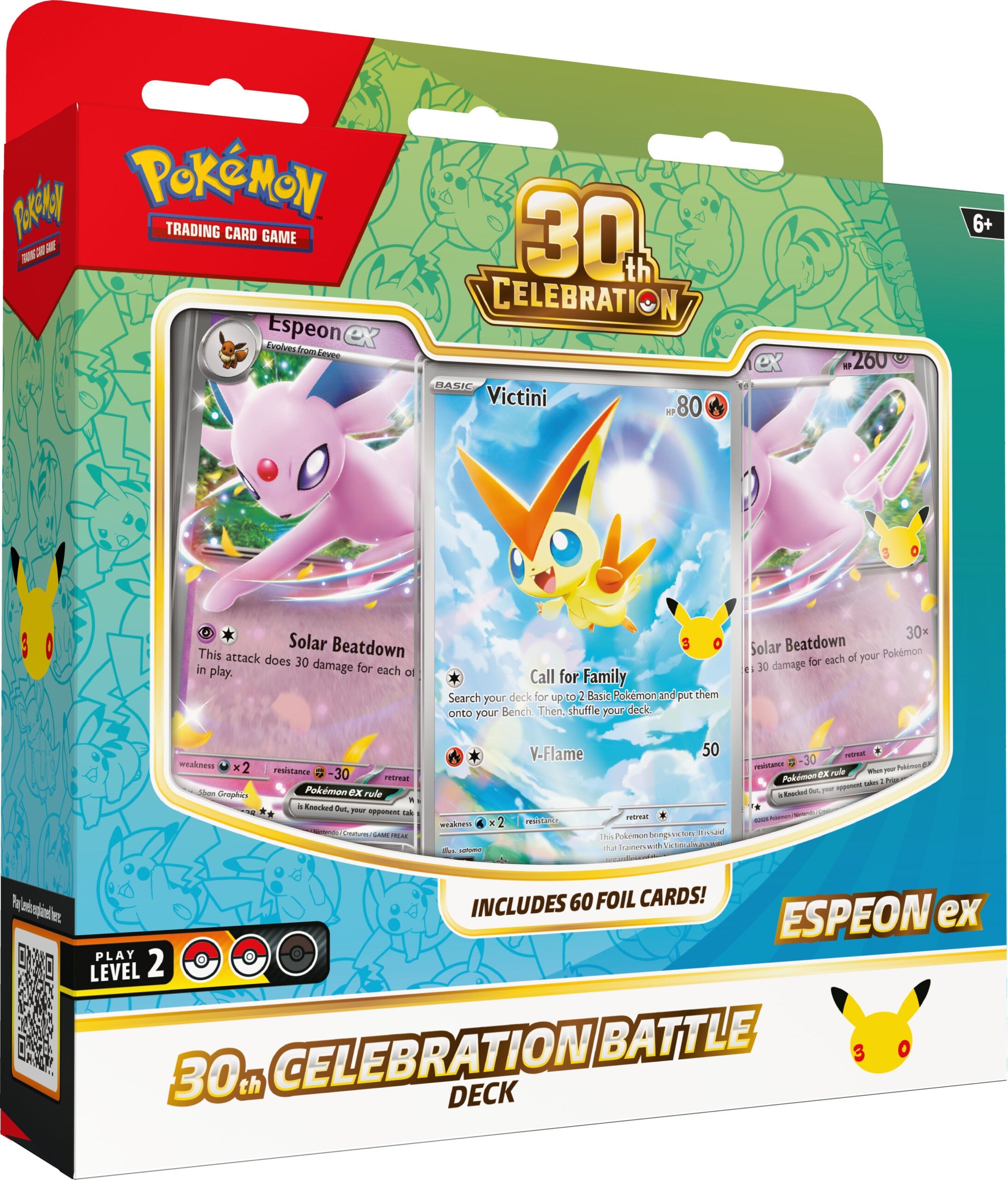 Image of Pokemon - 30th Anniversary Celebration - Battle Deck (PRE-ORDER)