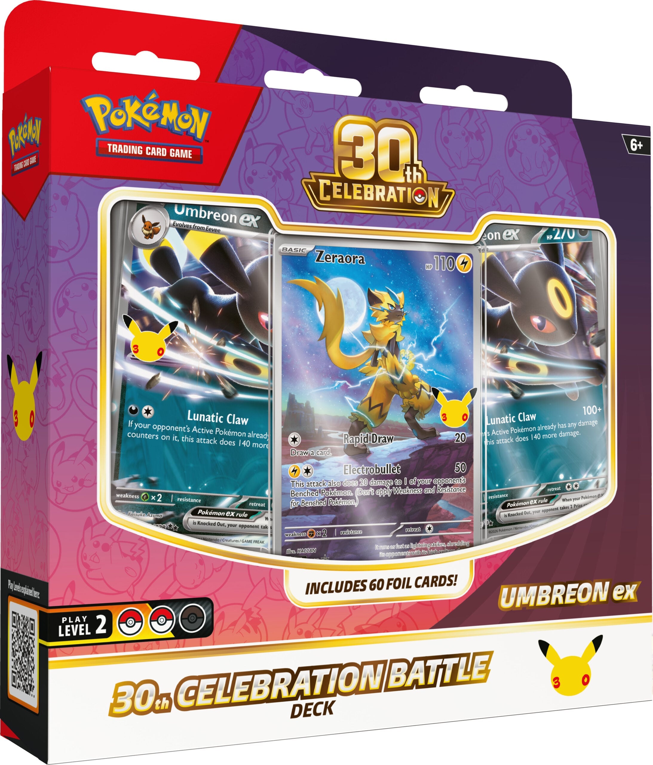 Image of Pokemon - 30th Anniversary Celebration - Battle Deck (PRE-ORDER)