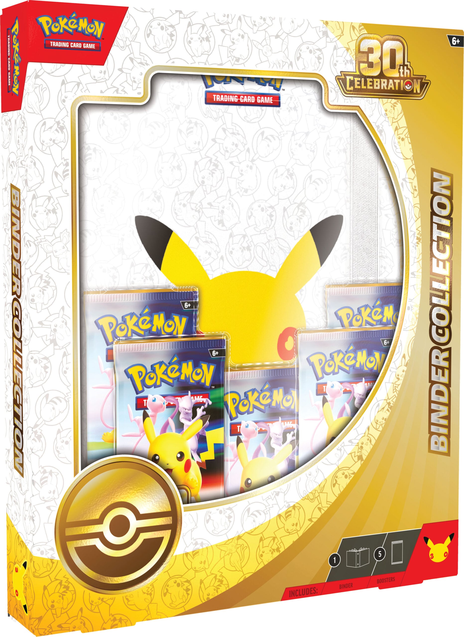 Image of Pokemon - 30th Anniversary Celebration - Binder Collection (PRE-ORDER) (LIMIT 2 PER CUSTOMER)