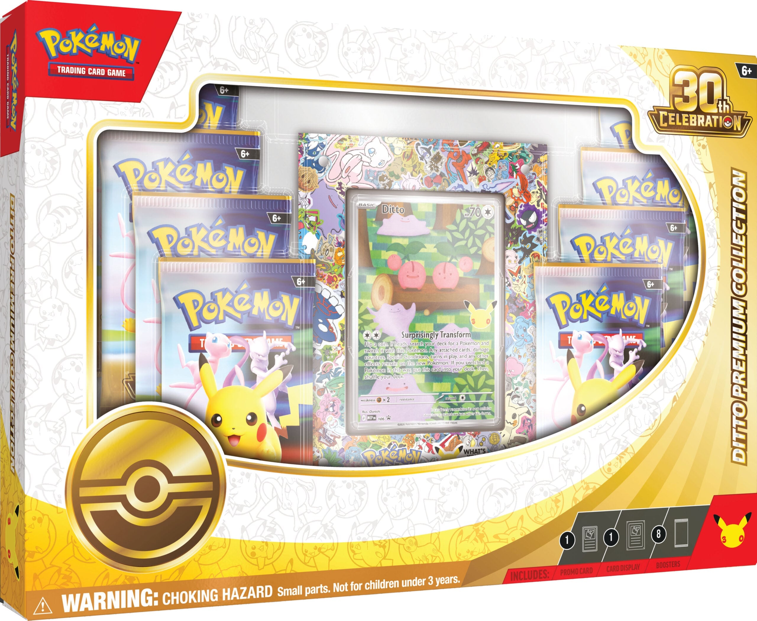 Image of Pokemon - 30th Anniversary Collection - Ditto Premium Collection (PRE-ORDER)
