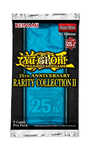 25TH ANNIVERSARY RARITY COLLECTION 2 BOOSTER PACK  - 1ST EDITION