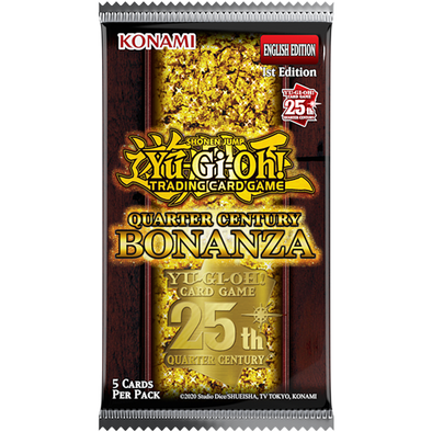 Image of Quarter Century Bonanza - 1st Edition Booster Pack