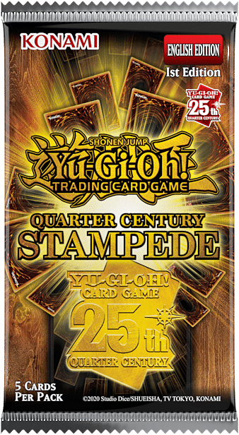 Image of Quarter Century Stampede - 1st Edition Booster Pack