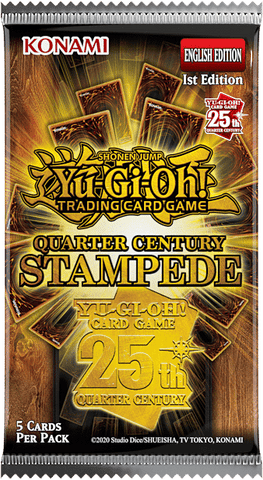 QUARTER CENTURY STAMPEDE BOOSTER PACK (PRE-ORDER)