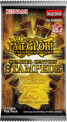 Quarter Century Stampede - 1st Edition Booster Pack