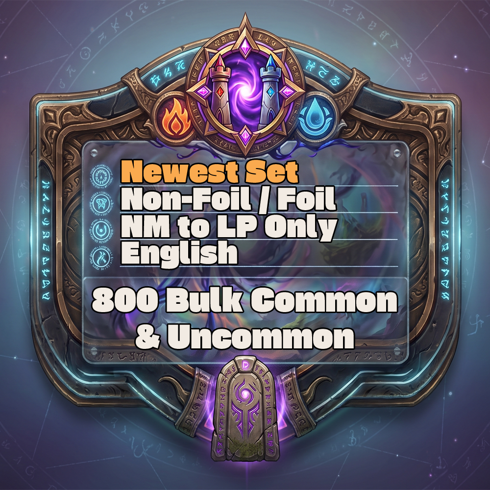 Image of RIFTBOUND - Bulk - Newest Set - 800 Common & Uncommon