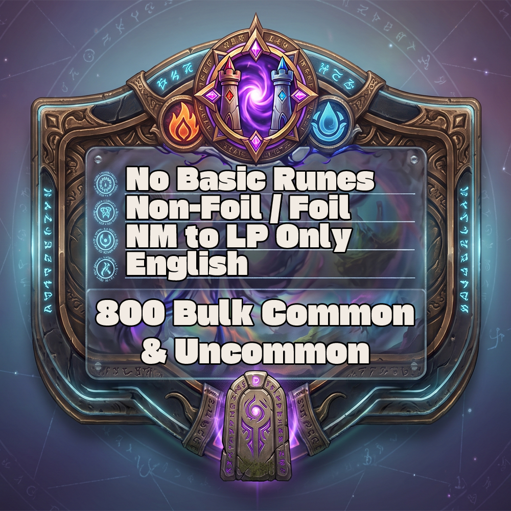 Image of RIFTBOUND - Bulk - 800 Common & Uncommon