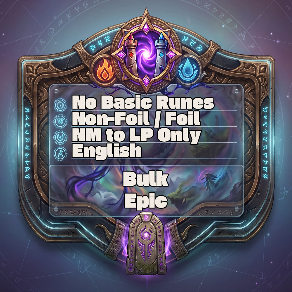 Image of RIFTBOUND - Bulk - Epic Rares