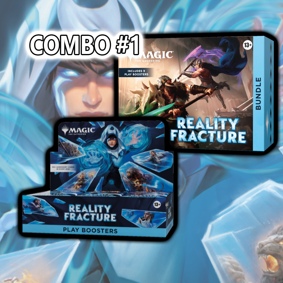 Image of REALITY FRACTURE - MTG - COMBO #1 - PLAY BOOSTER & BUNDLE (PRE-ORDER)