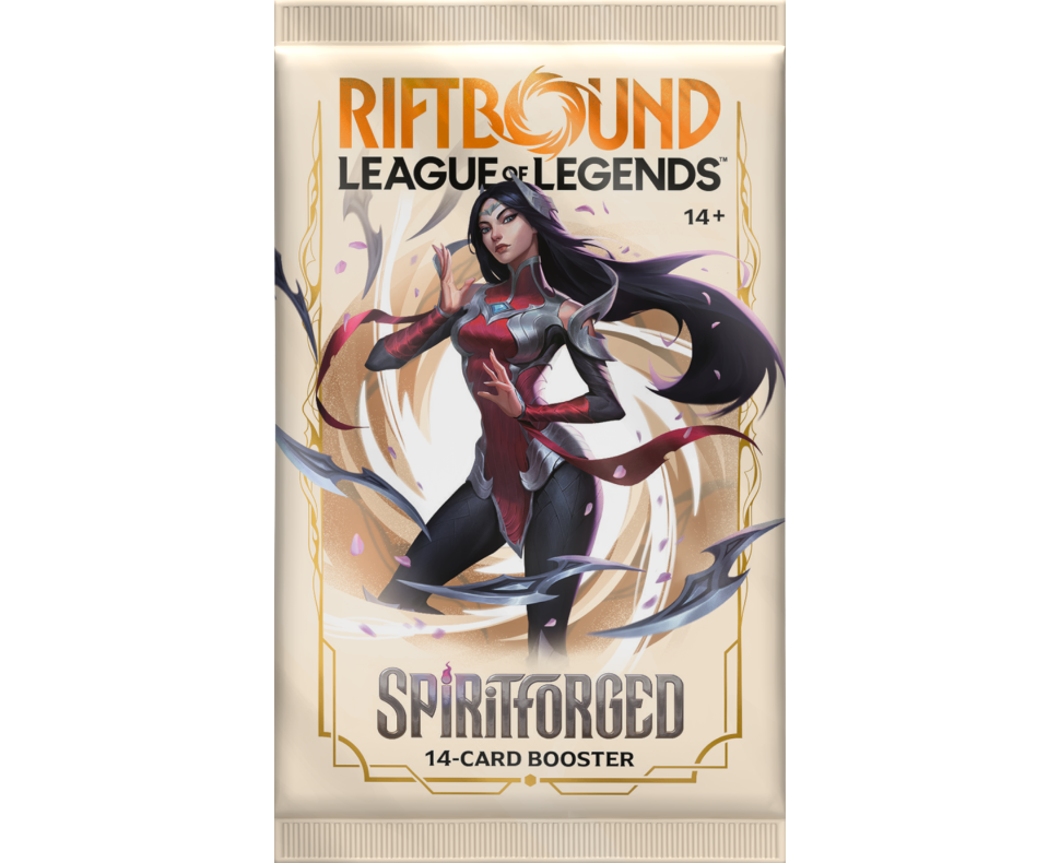 Image of League of Legends: Riftbound Spiritforged Booster Pack