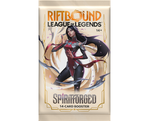 League of Legends: Riftbound Spiritforged Booster Pack (PREORDER)