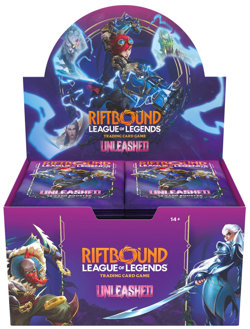 League of Legends: Riftbound Unleashed Booster Box (PREORDER)