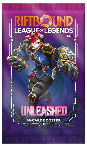 League of Legends: Riftbound Unleashed Booster Pack (PREORDER)
