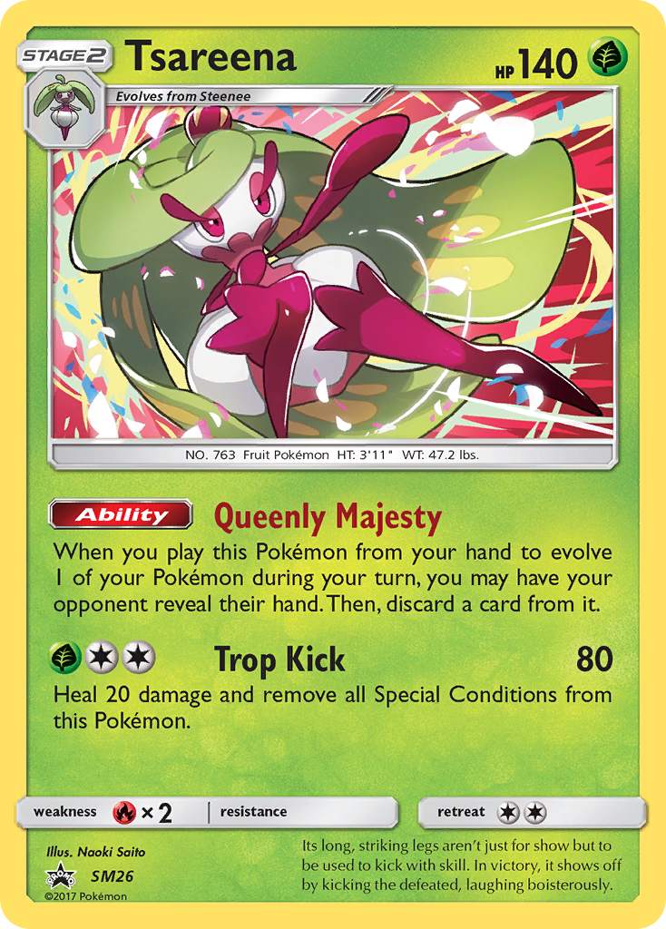 Image of Tsareena (SM26) [Sun & Moon: Black Star Promos]