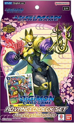 Image of Digimon Card Game - Advanced Deck Set - Amethyst Mandala