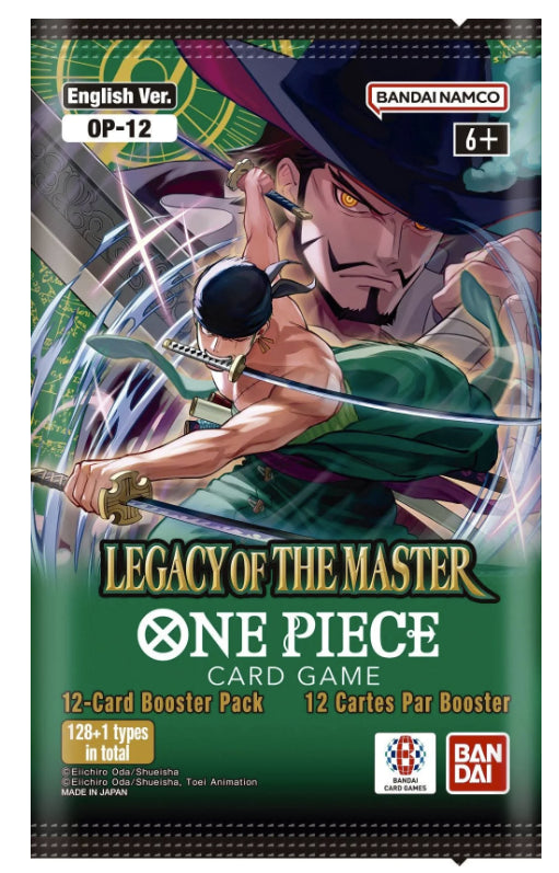 Image of ONE PIECE SET 12 LEGACY OF THE MASTER BOOSTER PACK - ONE PIECE CARD GAME