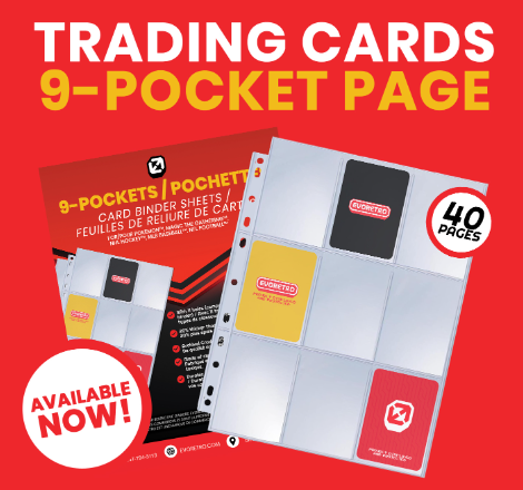 Image of Evoretro 9 Pocket Binder Sheets (40 Pages)