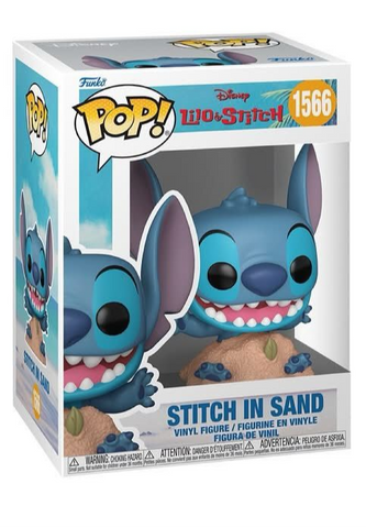 Image of Stitch in sand (Disney) #1566
