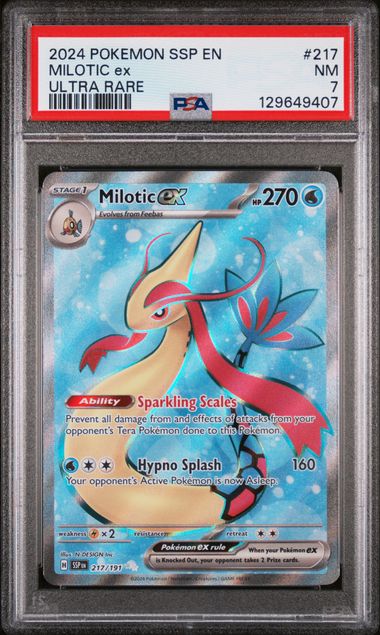 Image of Milotic ex (Suring Sparks) 217/191 PSA 7